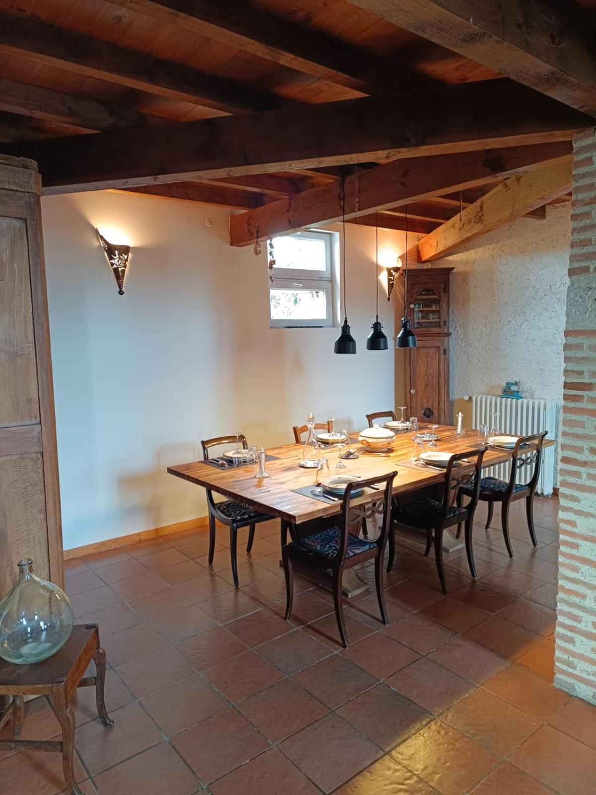 Maison D'Hotes La Fezendes Miradoux Экстерьер фото
