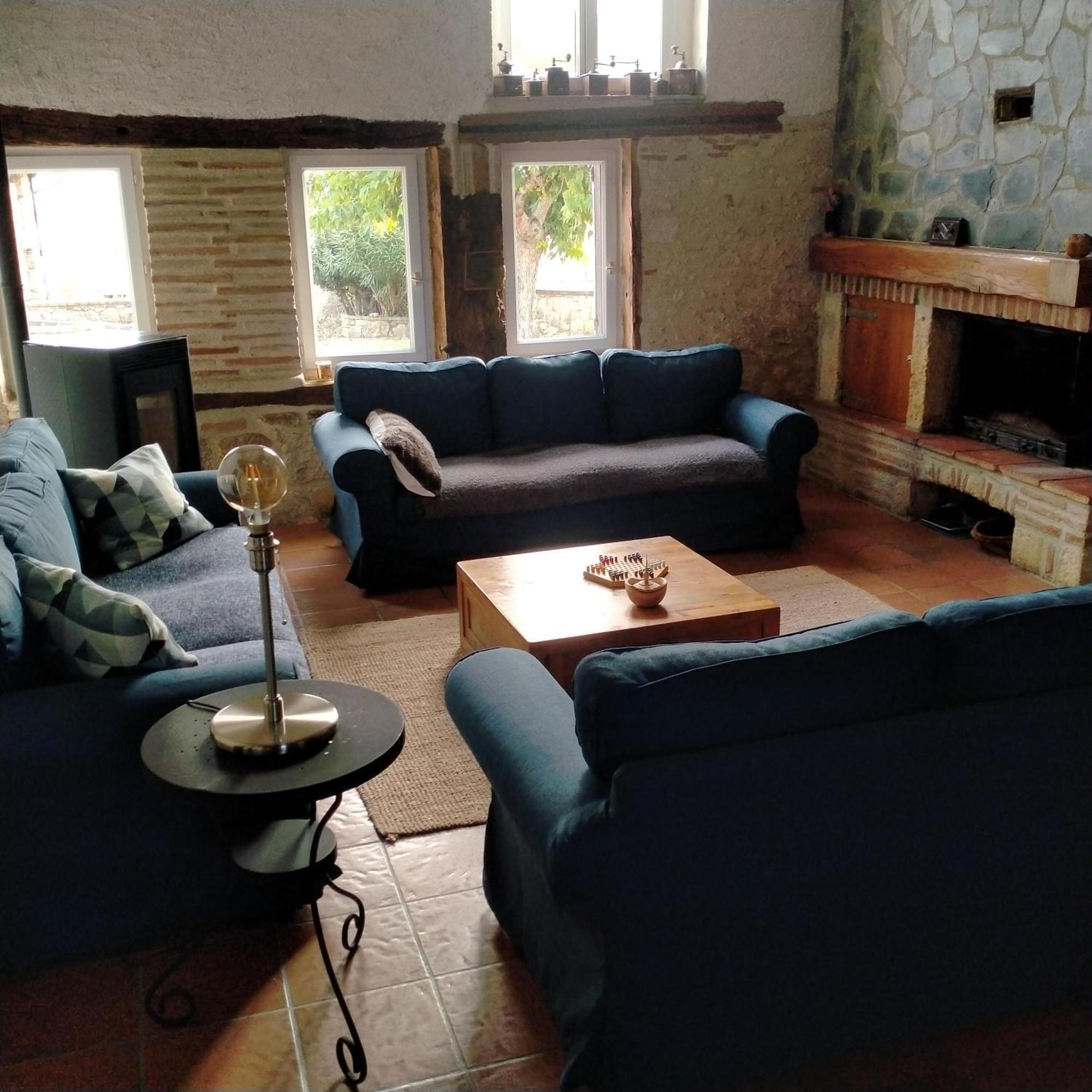 Maison D'Hotes La Fezendes Miradoux Экстерьер фото